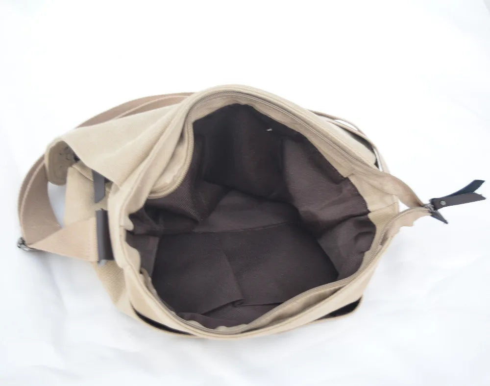 Neighbor Totoro Canvas Messenger Bag Top-handle Shoulder Sling Pack Handba