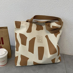 Women Canvas Shoulder Bag Ladies Casual Handbag Tote Bag Eco Friendly
