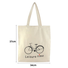 Women Canvas Shoulder Bag Casual Handbag Tote Large Capacity Shopping Bag