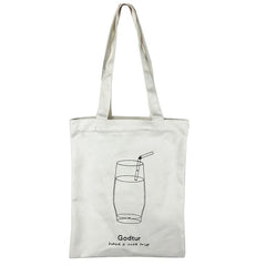 Women Canvas Shoulder Bag Print Shopping Bags Cotton Handbags Tote For Girls