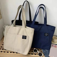 Large Capacity Women Canvas Tote Beach Bag