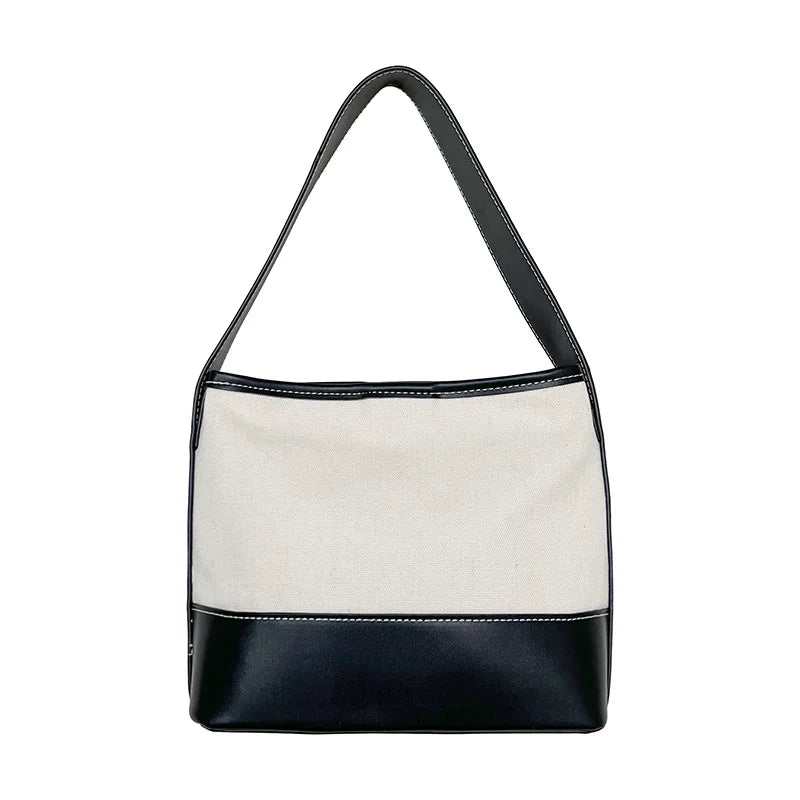 Women Canvas Tote Bag Large Shopper Shoulder Bag Summer Beach Handbag