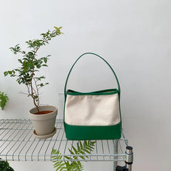 Women Canvas Tote Bag Large Shopper Shoulder Bag Summer Beach Handbag