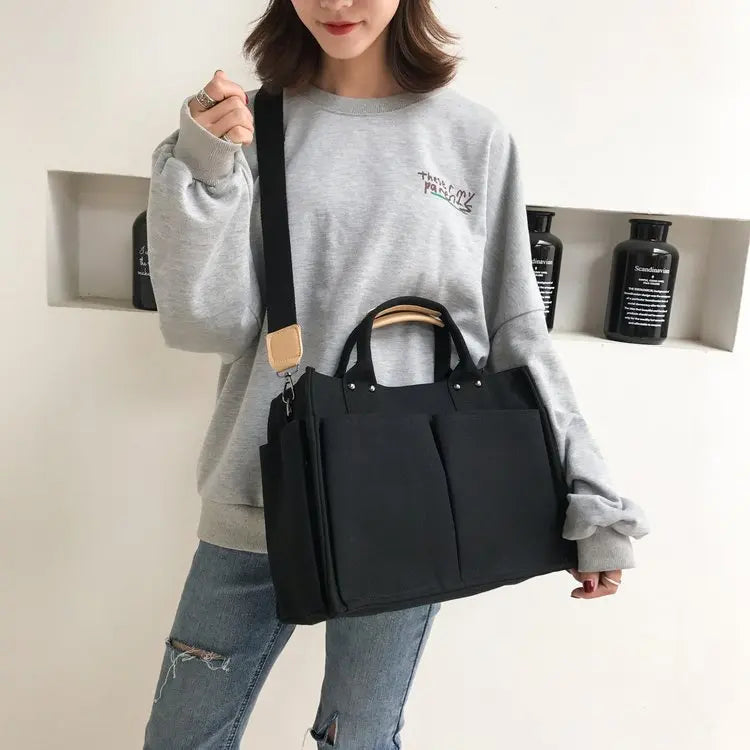 Canvas Totes Shoulder Bags Large Capacity Casual Handbag Crossbody Bags
