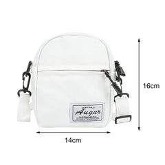 Women Casual Canvas Mini Shoulder Bag Ladies Wallet