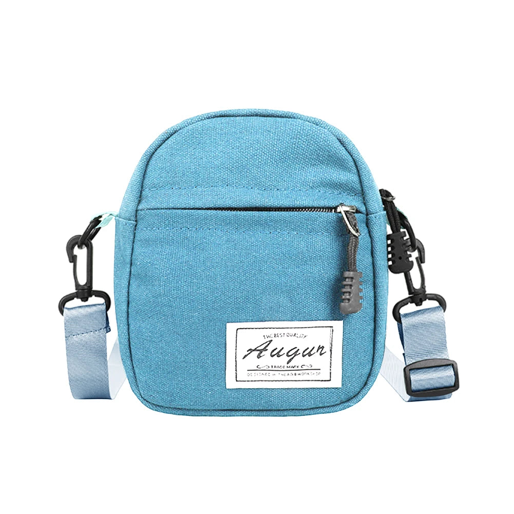 Women Casual Canvas Mini Shoulder Bag Ladies Wallet