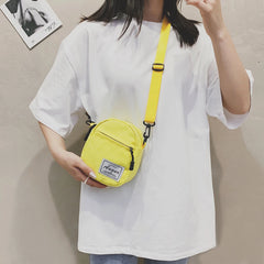 Women Casual Canvas Mini Shoulder Bag Ladies Wallet