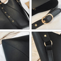 Women Casual Shoulder Bags Patchwork Ladies Daily Messenger Large Capacity Bolsa