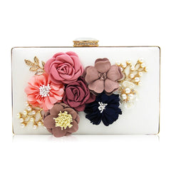Floral Party Clutch Bag Wedding Evening Handbags