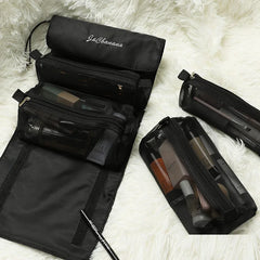 Women Cosmetic Bag 4PS Multifunction Travel Wash Bag Large Storage P