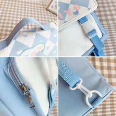Women Convertible Shoulder Bags Ladies Daypack Travel Rucksack Casual Nylon