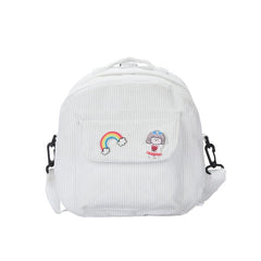 Women Corduroy Backpack Purse Convertible Casual Daypack