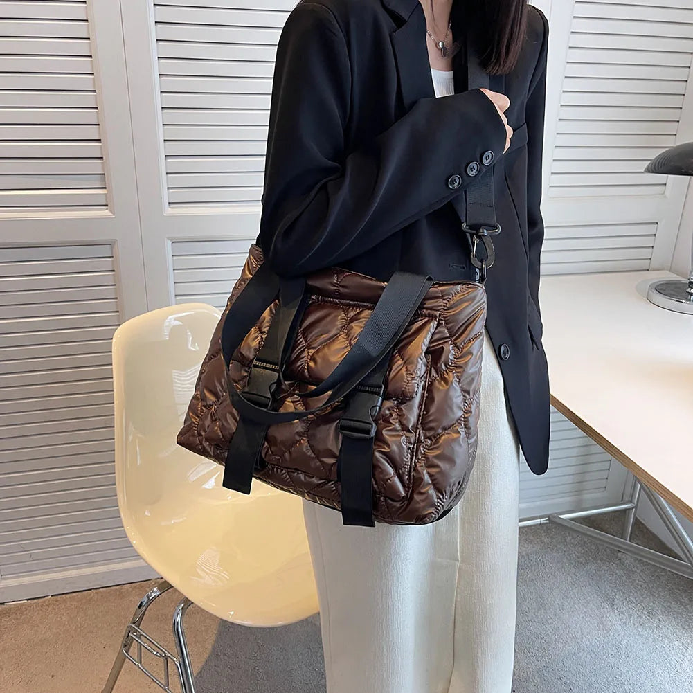 Women Crossbody Bags Casual Shoulder Tote Waterproof Nylon Large Capacity