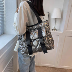 Women Crossbody Bags Casual Shoulder Tote Waterproof Nylon Large Capacity