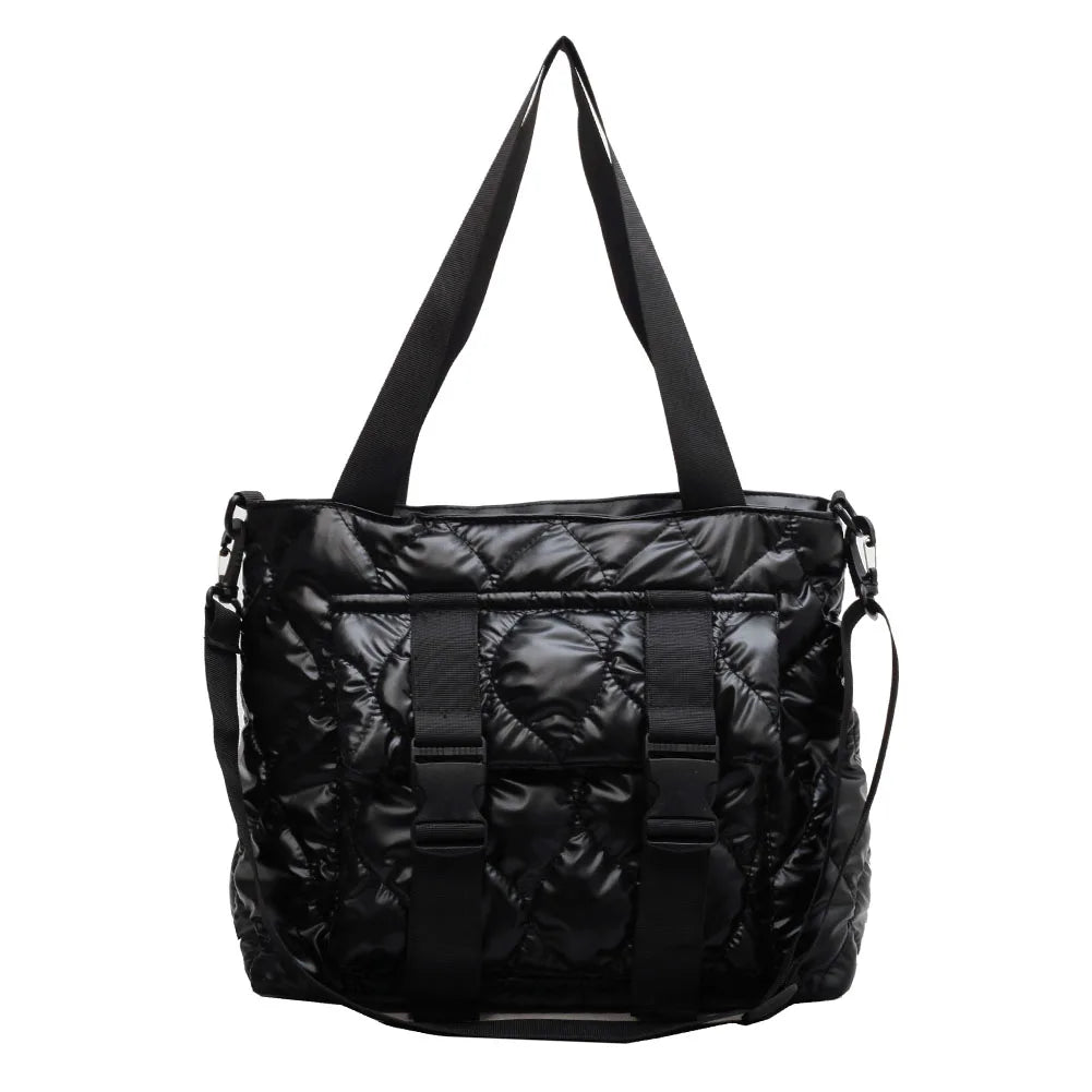 Women Crossbody Satchels Cotton Padded Handbag