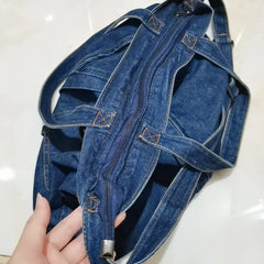 Women Denim Shoulder Bag Casual Large Tote