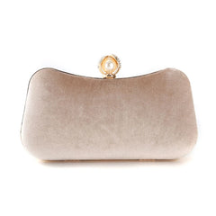 Velvet Clutch Evening Shoulder Bag for Women