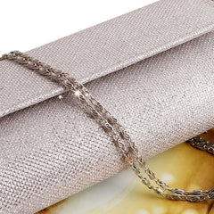Women Evening Shoulder Bag Crystal Bling Prom Purse Wedding Clutch