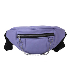 Women Canvas Travel Fanny Pack Waist Bag