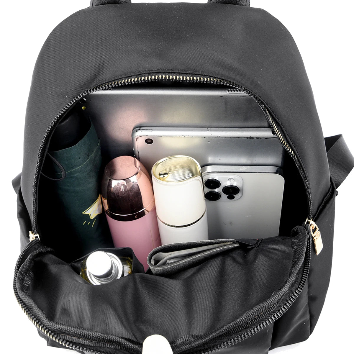 Women Backpack High Leather Ladies Backpacks For Teenage Girls School