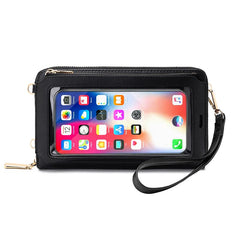 Women Touch Screen Wristlet Handbag Small Wallet