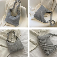 Sparkling Rhinestone Evening Clutch Bag for Wedding Party