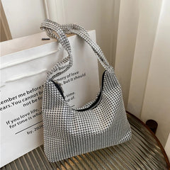 Sparkling Rhinestone Evening Clutch Bag for Wedding Party