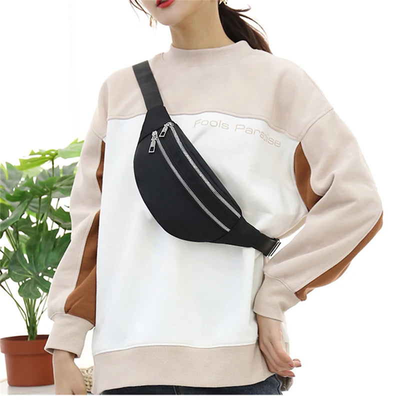 Waist Pack Crossbody Chest Bags Unisex Bum Bag Travel Waterproof Belt Bag