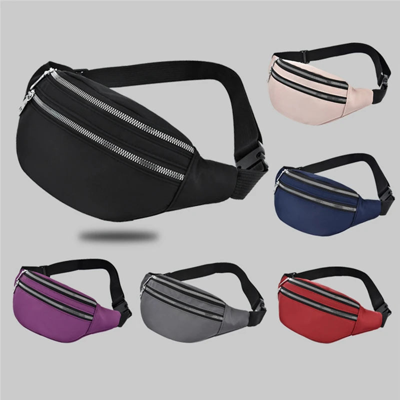 Waist Pack Crossbody Chest Bags Unisex Bum Bag Travel Waterproof Belt Bag