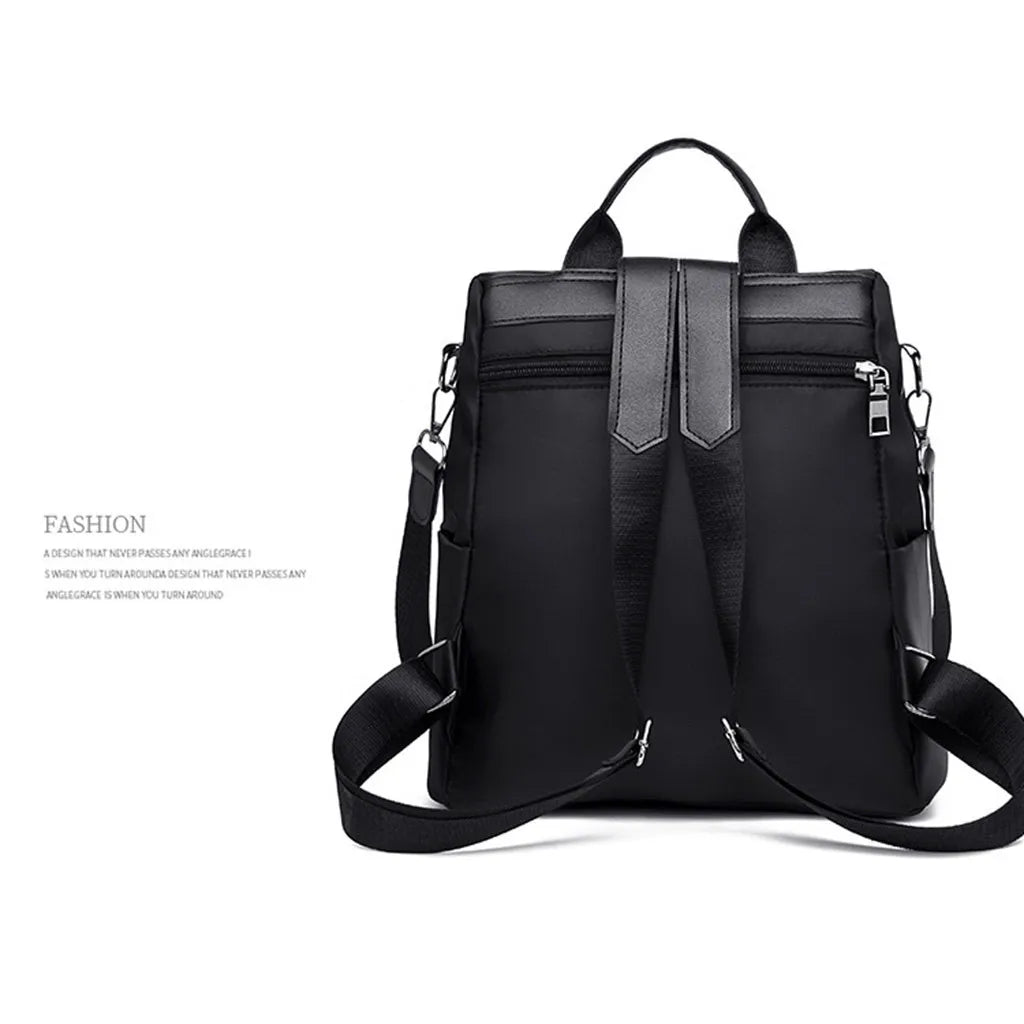 Women's Oxford Cloth Small Backpack Shoulder Bag