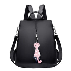 Women's Oxford Cloth Small Backpack Shoulder Bag