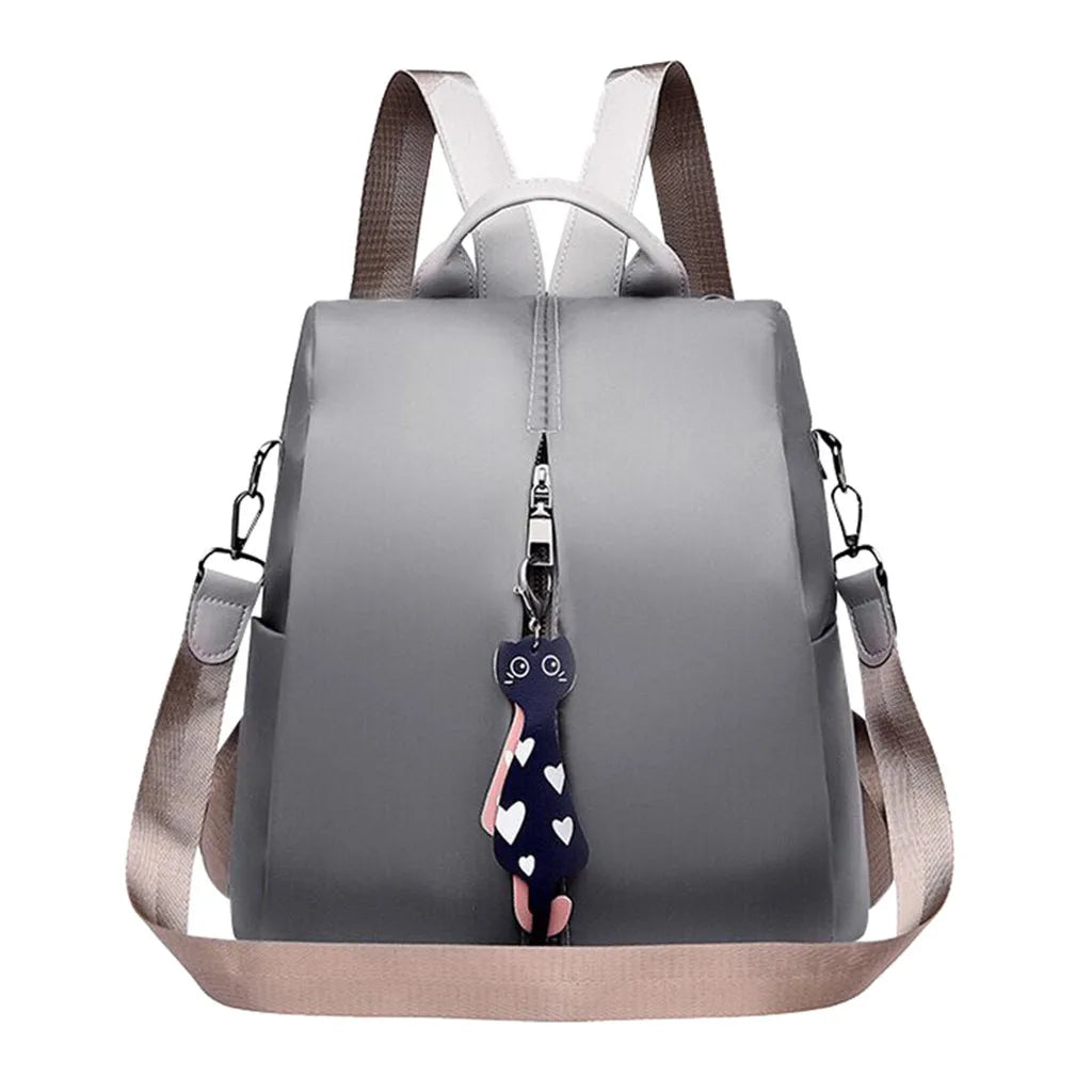 Women's Oxford Cloth Small Backpack Shoulder Bag