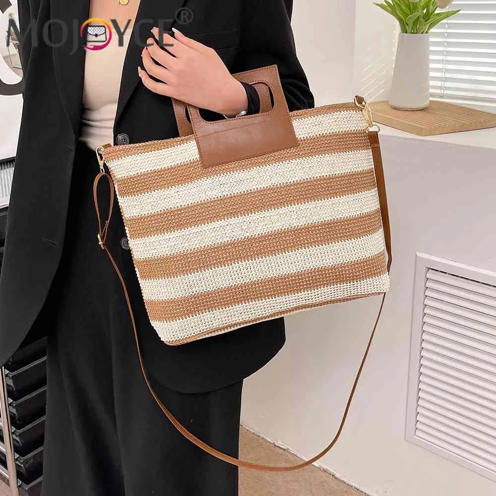 Women Clutch Large Capacity Knit Crossbody Bag with Zipper Soft