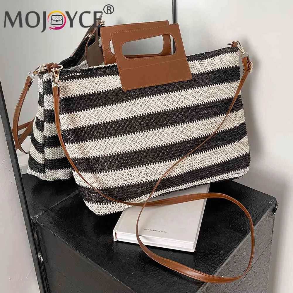 Women Clutch Large Capacity Knit Crossbody Bag with Zipper Soft