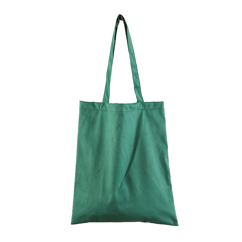 Flannel Shoulder Bag Eco Friendly Shopping Handbags