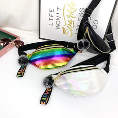 Women Girls Waist Pack Belt Outdoor Bag Pouch Hip Bum Bag