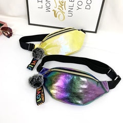 Women Girls Waist Pack Belt Outdoor Bag Pouch Hip Bum Bag