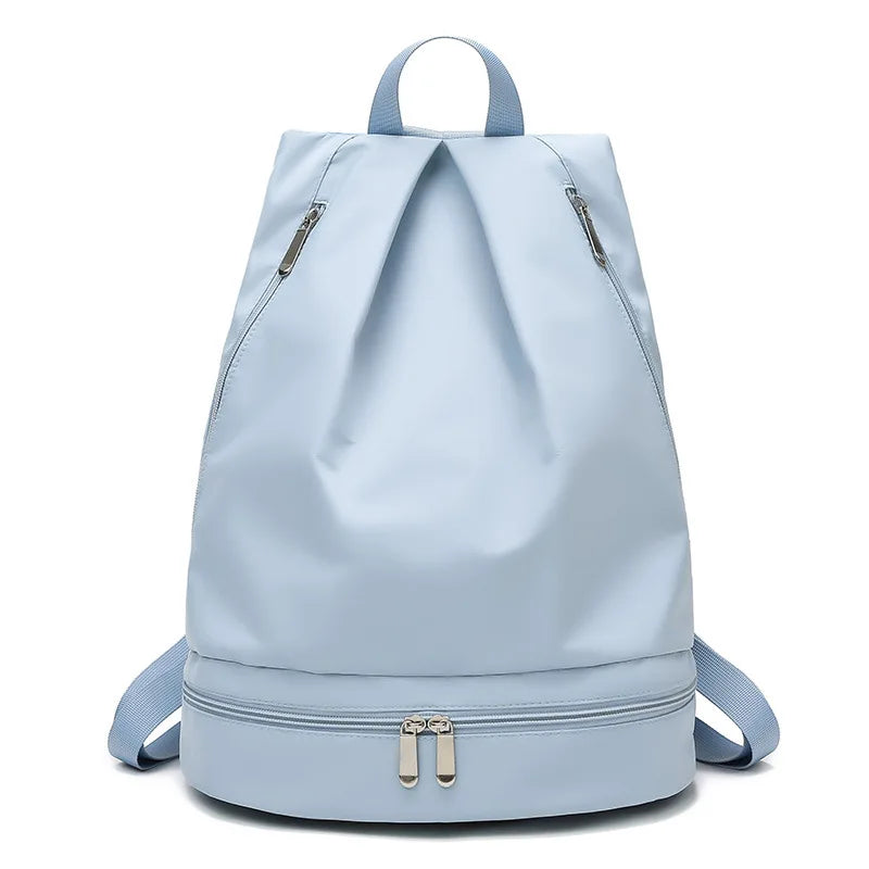 Women Gym Backpack Fitness Bag Travel Rucksack Waterproof Dry And Wet Backpack