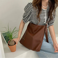 Large Capacity Women's Shoulder Bag PU Leather Crossbody Bag