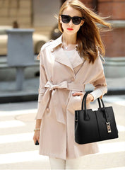 Women PU Leather Handbag Set Casual Tote Shoulder Bag