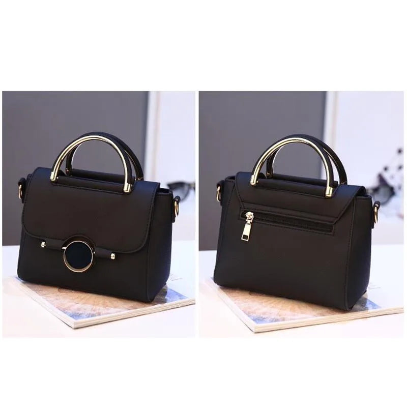 Women Shoulder Bags Totes Messenger Bag Lock Red Hand Bags
