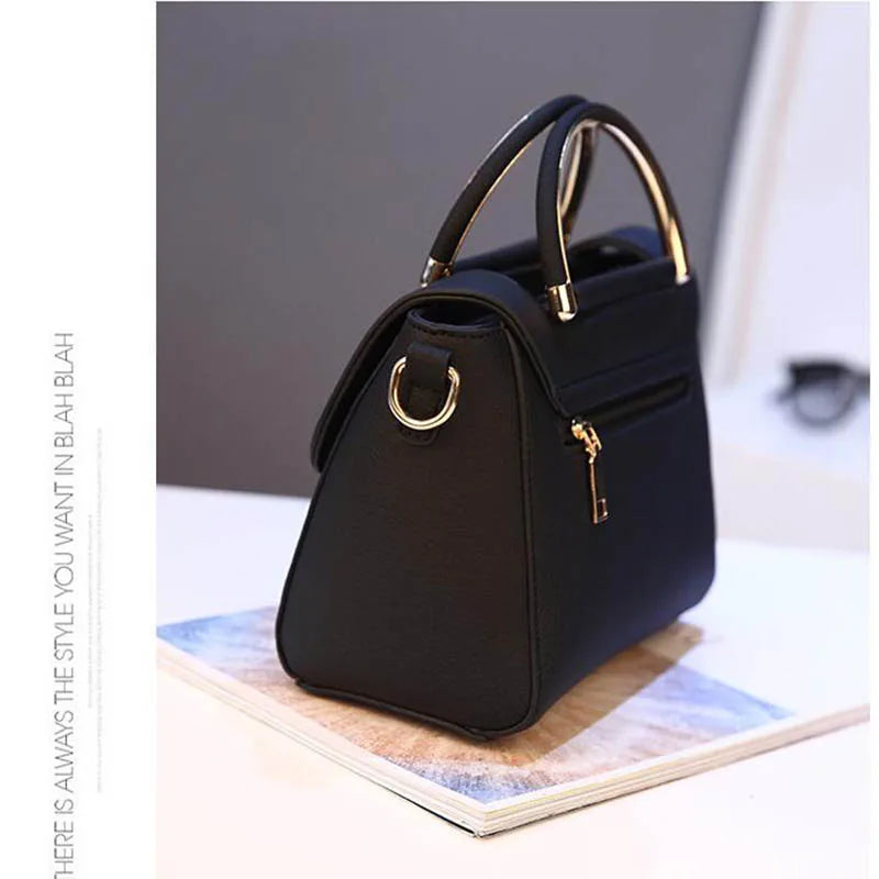 Women Shoulder Bags Totes Messenger Bag Lock Red Hand Bags