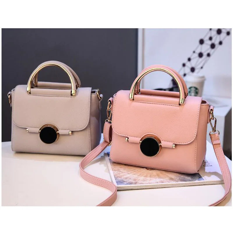 Women Shoulder Bags Totes Messenger Bag Lock Red Hand Bags
