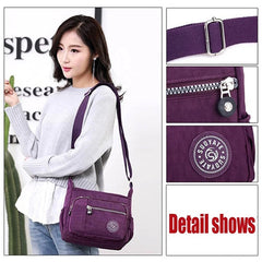 Waterproof Cloth Women's Messenger Bag Shoulder Bag