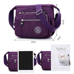 Waterproof Cloth Women's Messenger Bag Shoulder Bag