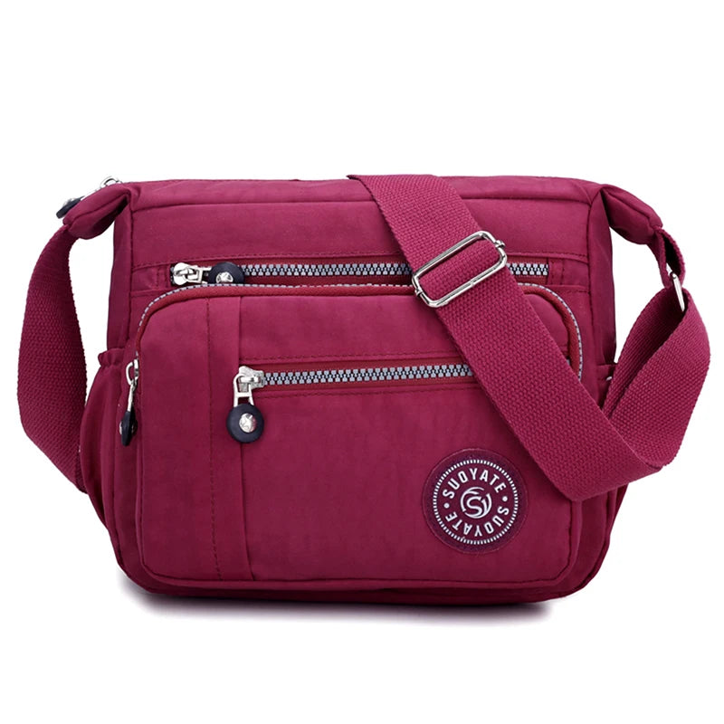 Waterproof Cloth Women's Messenger Bag Shoulder Bag
