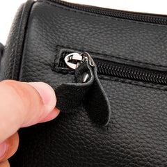 Cowhide Leather Women Shoulder Bag High Capacity Handbag