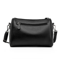 Cowhide Leather Women Shoulder Bag High Capacity Handbag