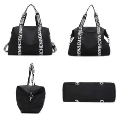 Women High Nylon Shoulder Bags Large Capacity Casual Tote Handbag