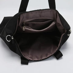 Women High Nylon Shoulder Bags Large Capacity Casual Tote Handbag